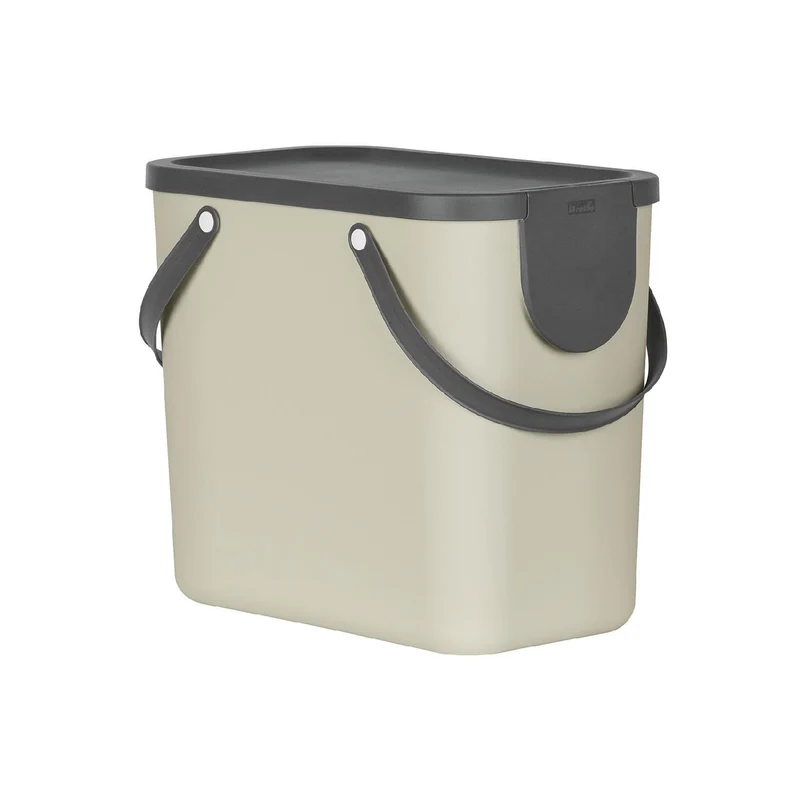 Abfallbehälter Albula 25l Cappucino