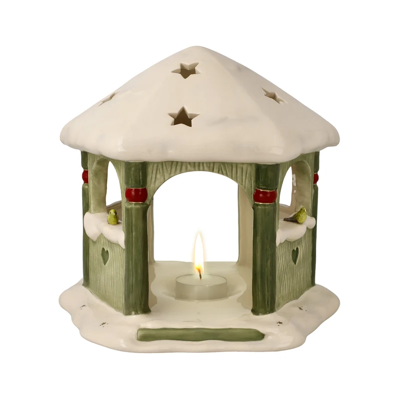 Goebel Winterliche Pergola Windlicht