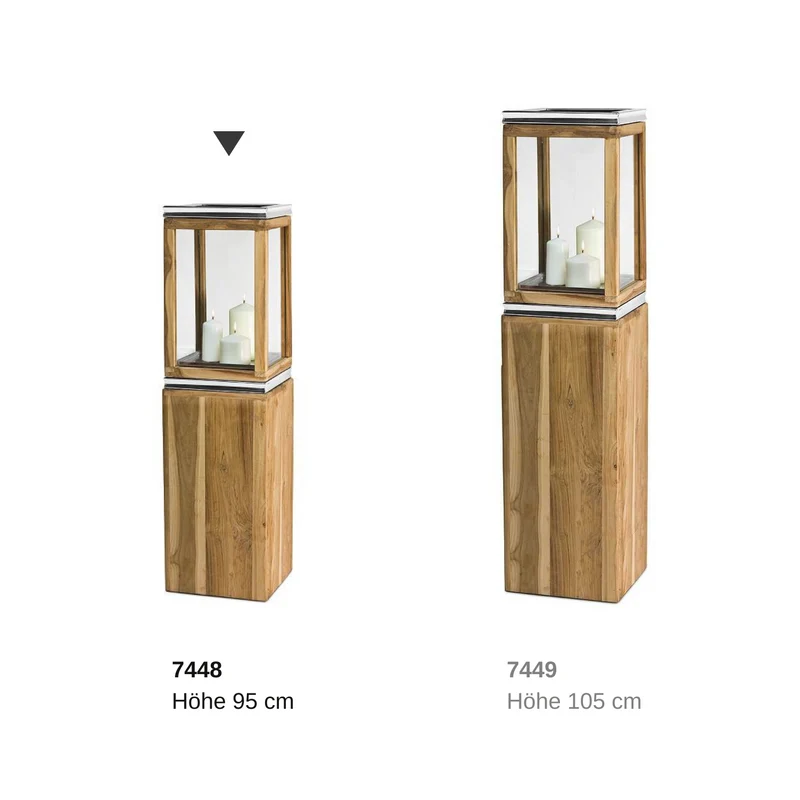 EDZARD Laterne Dubai H 95 cm