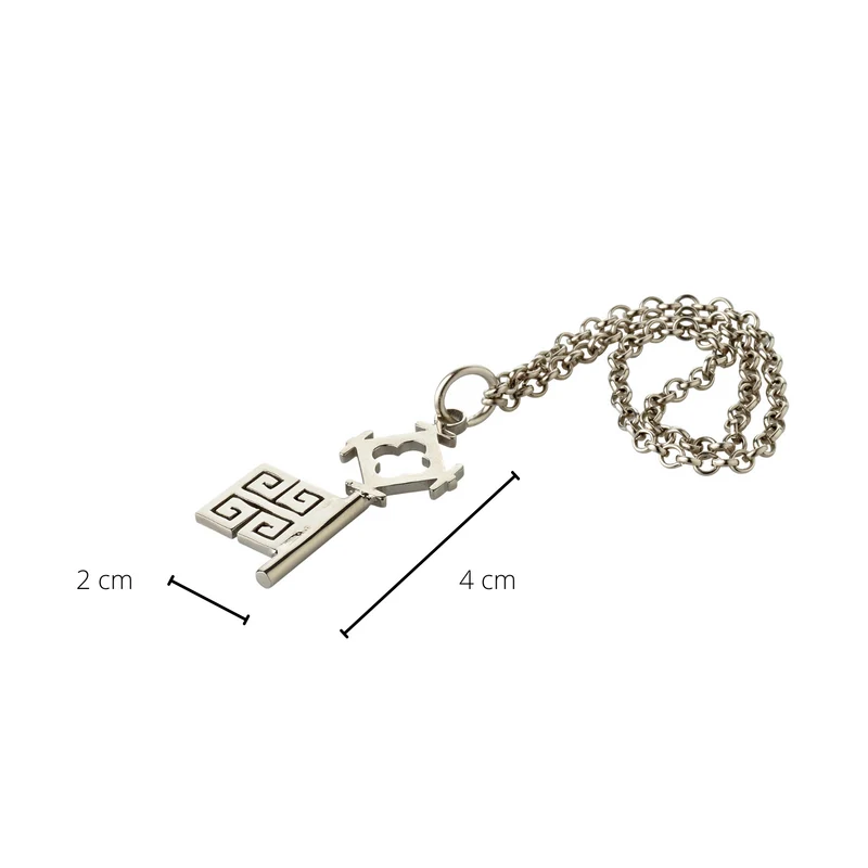 EDZARD Bremer Schlüssel, vernickelt 4,5 cm