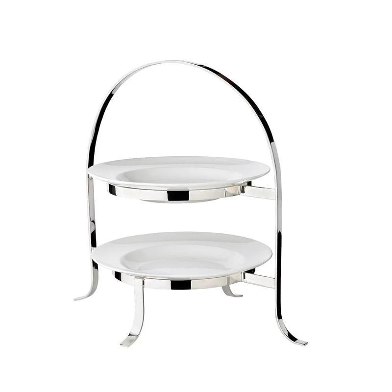 EDZARD Telleretagere Sina für 2 Teller H 33 cm