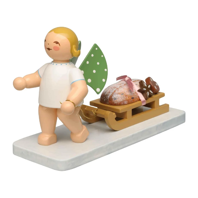 Wendt & Kühn Engel mit Stollen und Lebkuchen