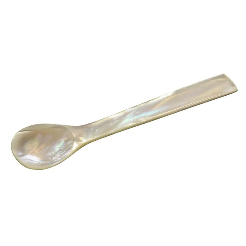 EDZARD Eierlöffel Perlmutt eckig L 11 cm