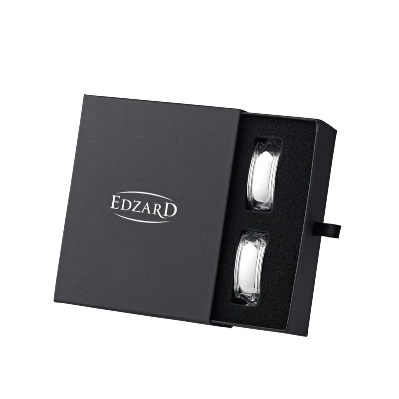 EDZARD Serviettenring Faden 4er Satz L 6 cm
