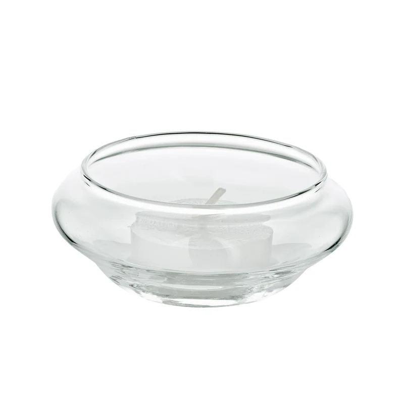EDZARD Schwimm-Teelichthalter Iris 6er Satz H 4 cm