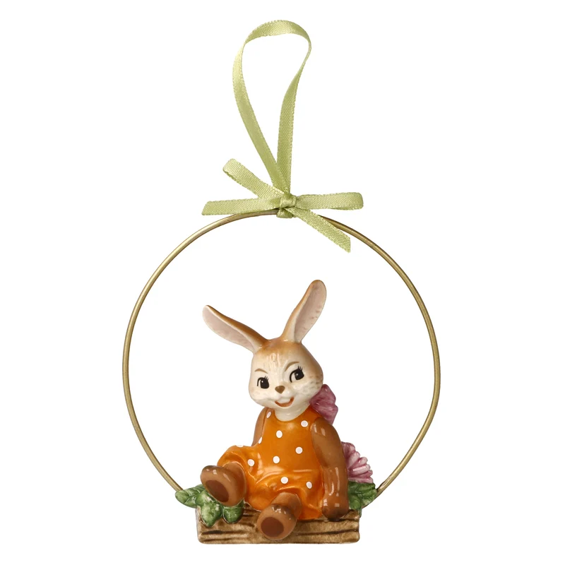Goebel Hasenmädchen Mamas Liebling Hängeornament