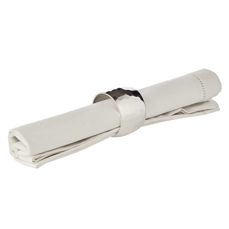 EDZARD Serviettenringe Flux 4er Set Ø 4cm