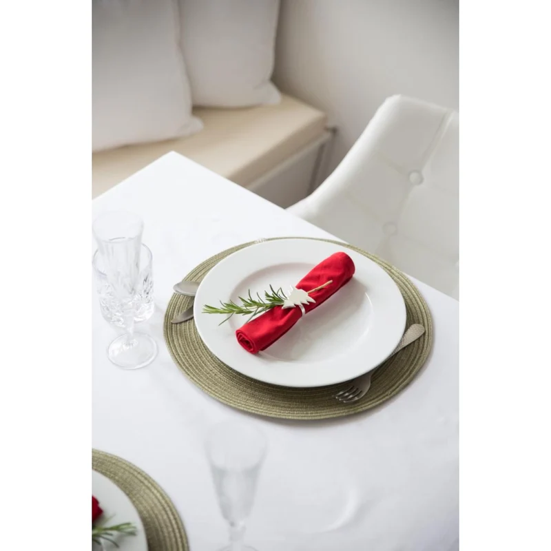 EDZARD Serviettenring Tanne 4er Satz H 5 cm