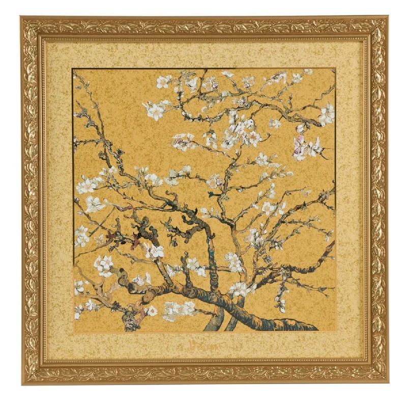 Goebel Vincent van Gogh - "Mandelbaum gold" Wandbild