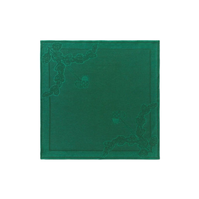 Royal Copenhagen Star Fluted Serviette Grün 45x45cm 2 Stk.
