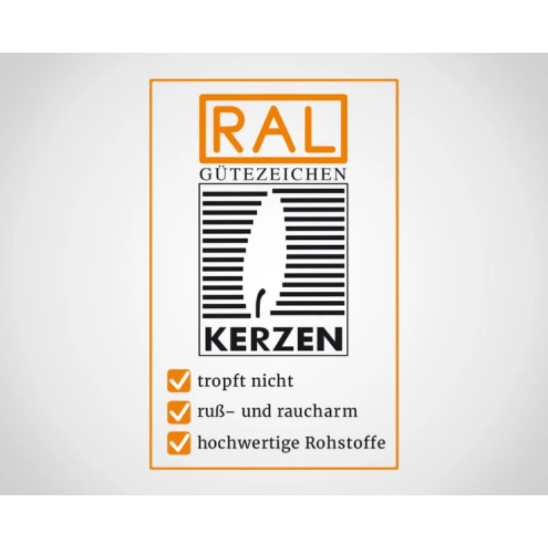 EDZARD 18 Teelichter Natural, Raps, eco-friendly
