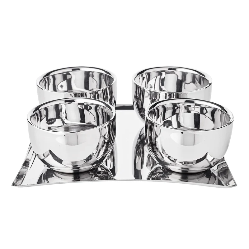 EDZARD Eiscremeset Madeleine 20x20 cm