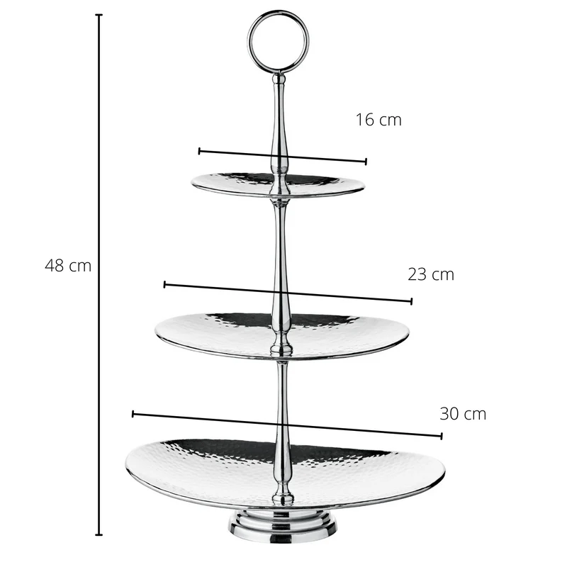 EDZARD Etagere Gulf H 49 cm