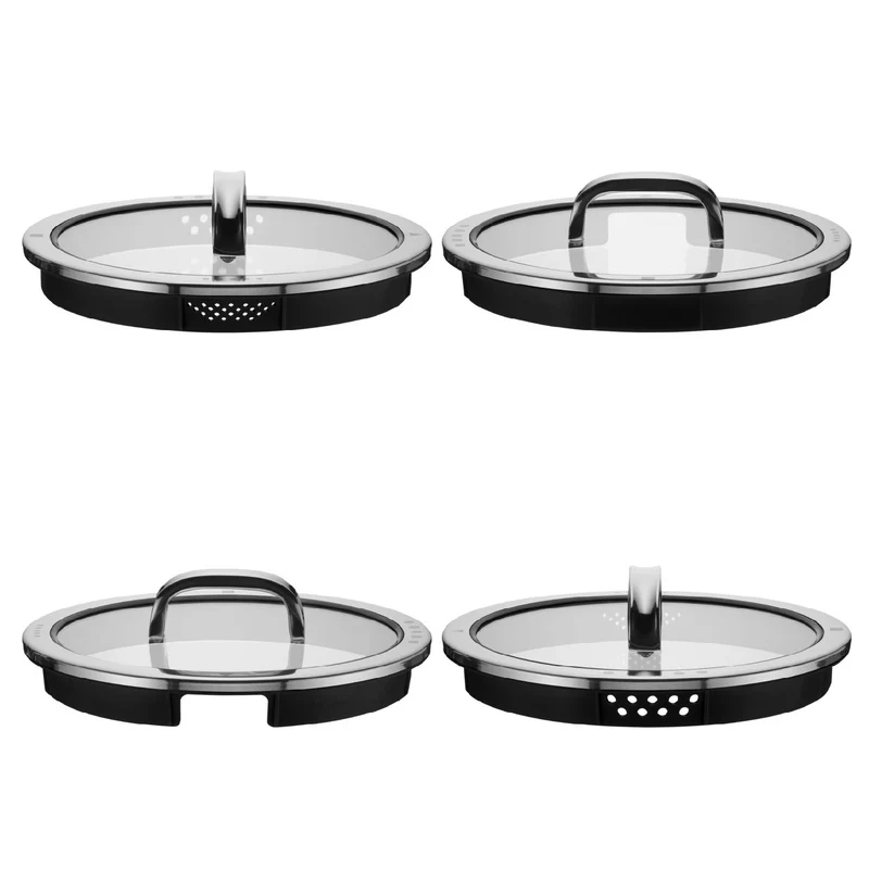 WMF Topf-Set Function 4, Limited Edition BLACK, 5-teilig
