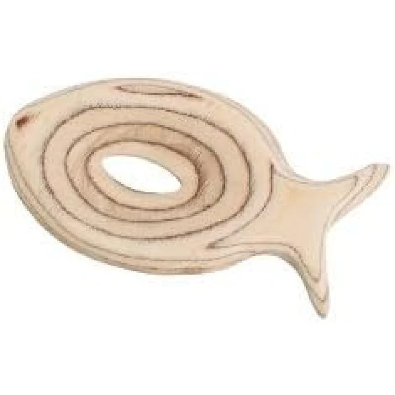 Redecker Seifenunterlage Birkenholz Fischform 15 cm