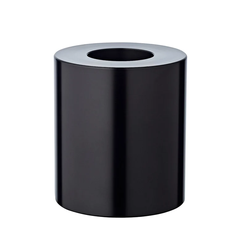 EDZARD Teelichthalter Cornelius black Ø 8 cm / H 9 cm