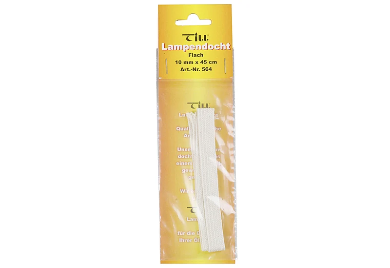 TILL-ZÜNDFIX Lampendocht flach 10mm x 45cm