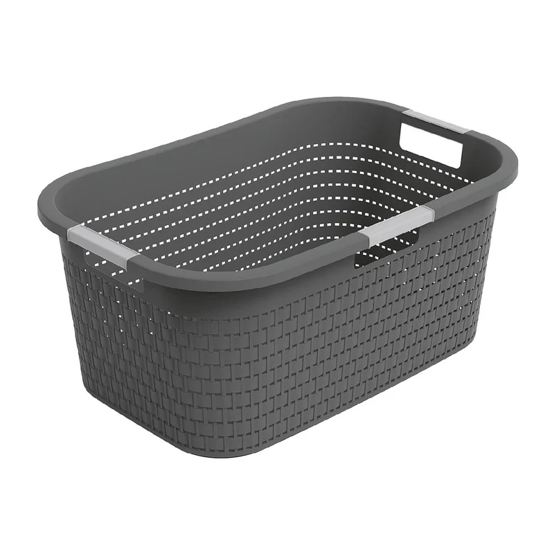 Wäschekorb Country 40l anthr.