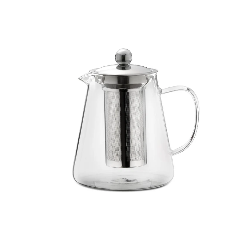 Weis Teekanne aus Borosilikatglas mit Teefilter 1,2 L