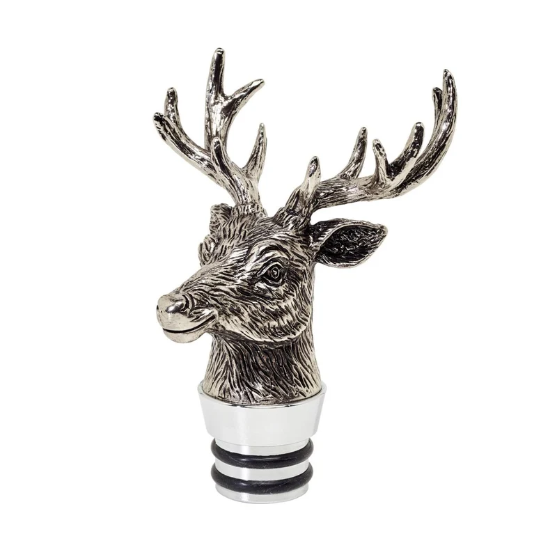 EDZARD Glas Karaffe Hirsch 0,75 Liter H 28 cm