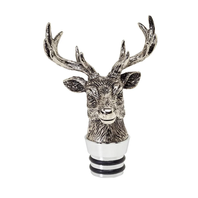 EDZARD Glas Karaffe Hirsch 0,75 Liter H 28 cm