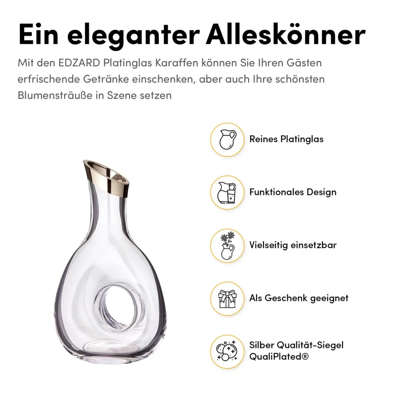 EDZARD Karaffe Gordon 1,2 L