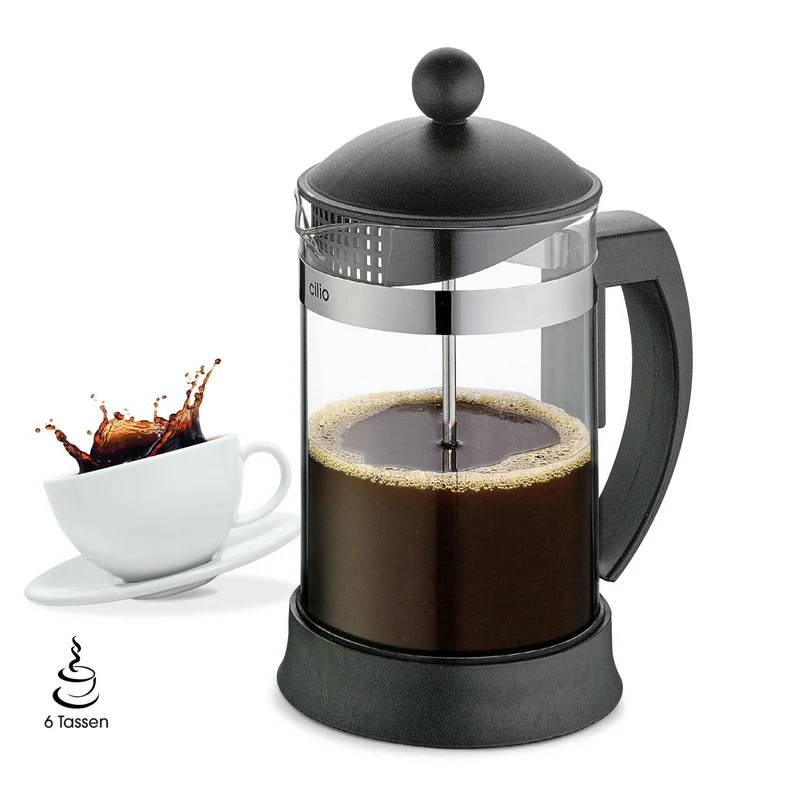 Cilio Kaffeebereiter MARIELLA 6T schwarz