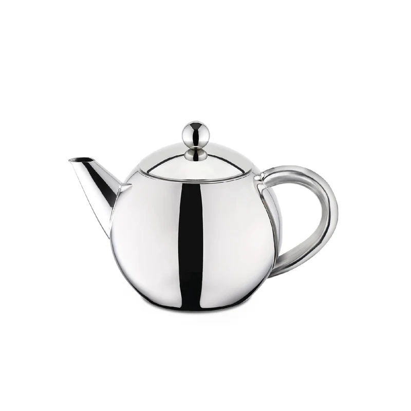 Weis Teekanne aus Edelstahl mit Teefilter 0,8 L