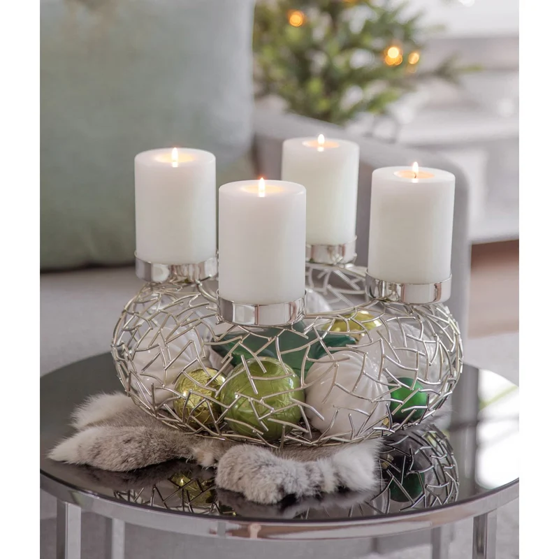 EDZARD Adventskranz MILANO Ø 34 cm