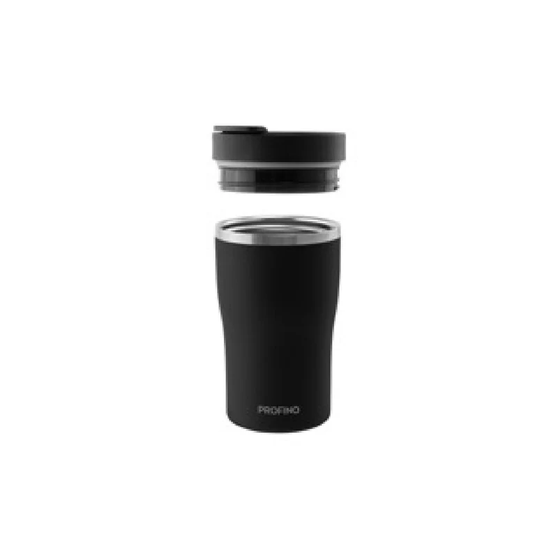 Profino Kaffeebecher Barista 250ml, Schwarz