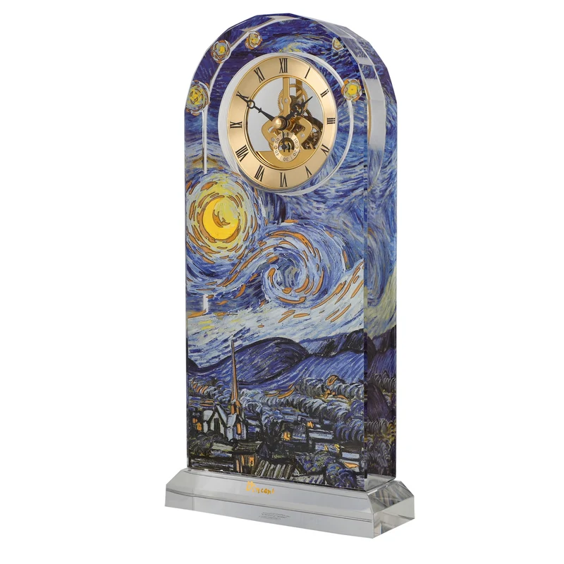Goebel Van Gogh "Sternennacht" Tischuhr