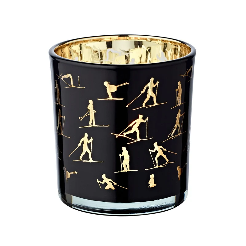EDZARD Teelicht Monty 2er Set, H 8 cm