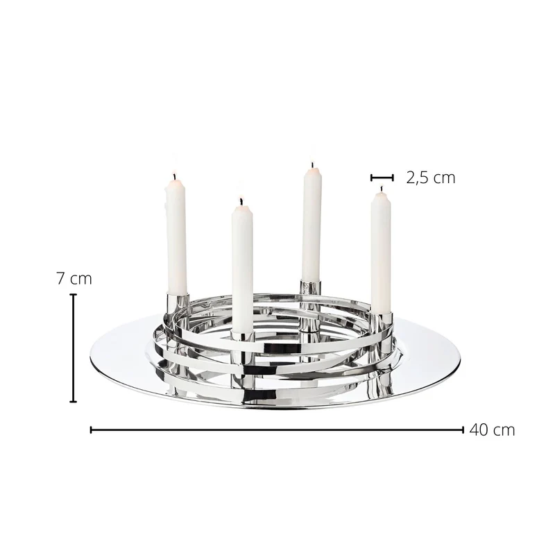 EDZARD Adventskranz La Avia Ø 40 cm