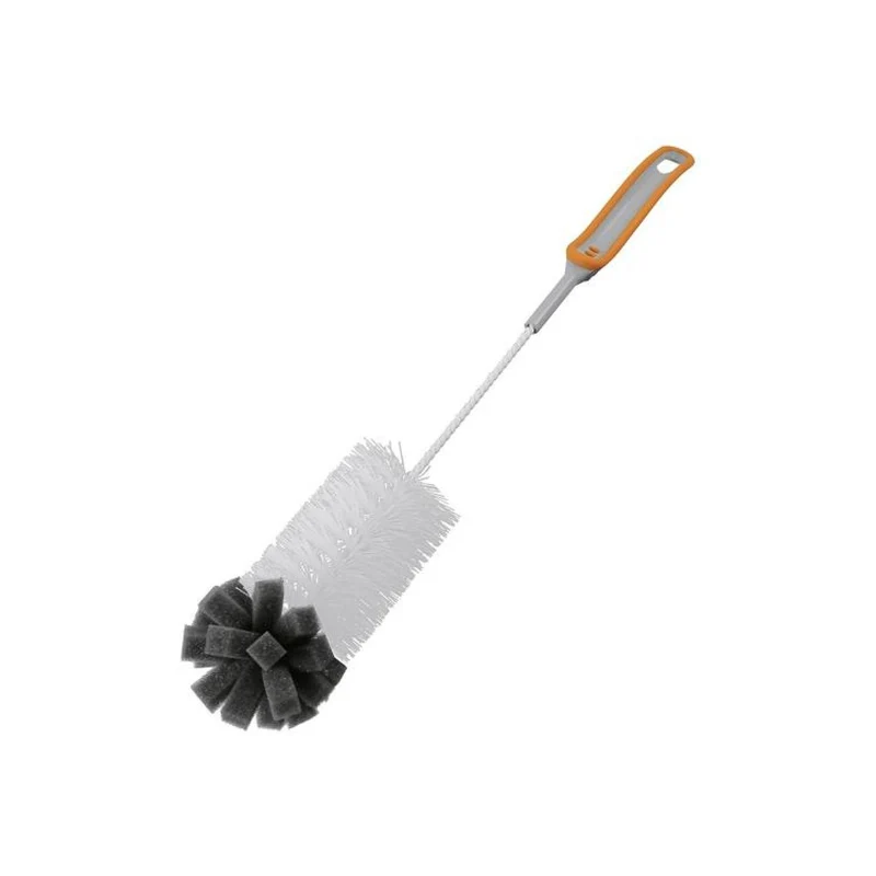 Flaschenbürste 2K grau-orange