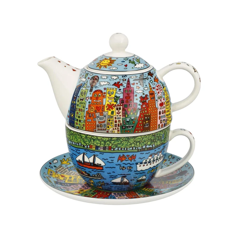 Goebel James Rizzi My New York City Day Tea for One