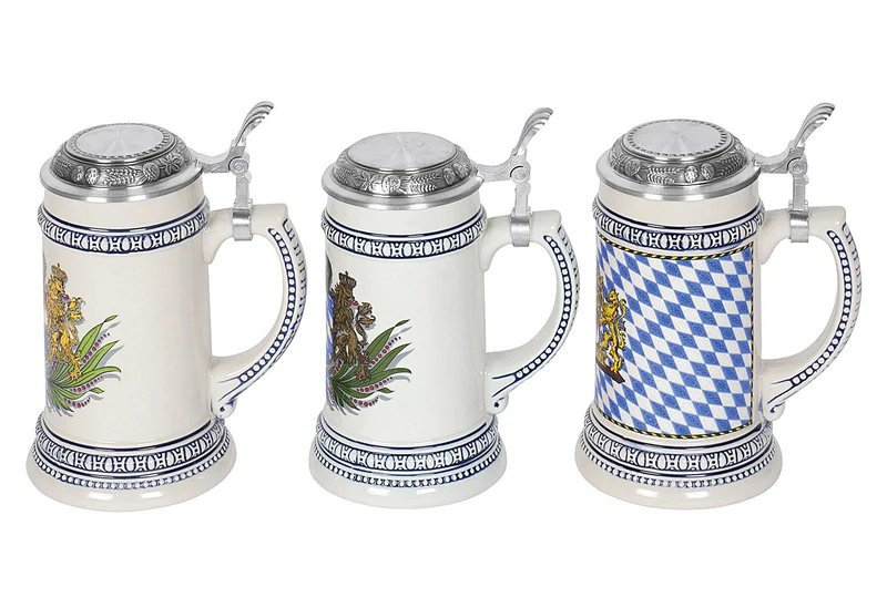 DOMEX Bierseidel 0,5 Euler Bayernwappen 1 Stück