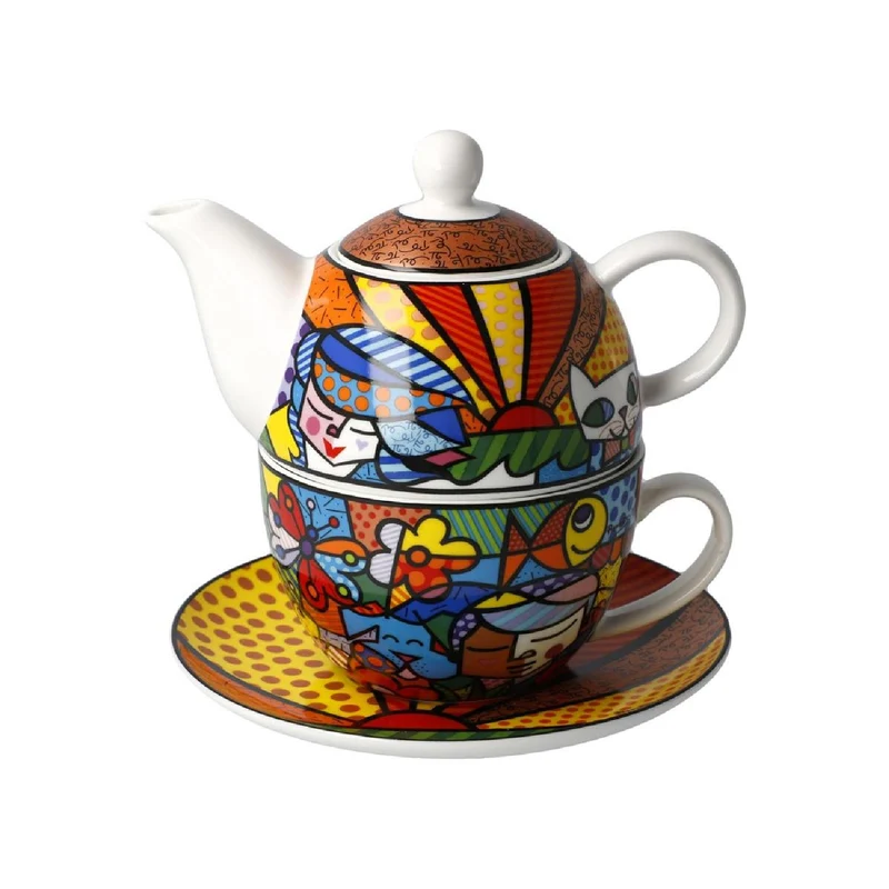 Goebel Romero Britto - Garden - Tea for One