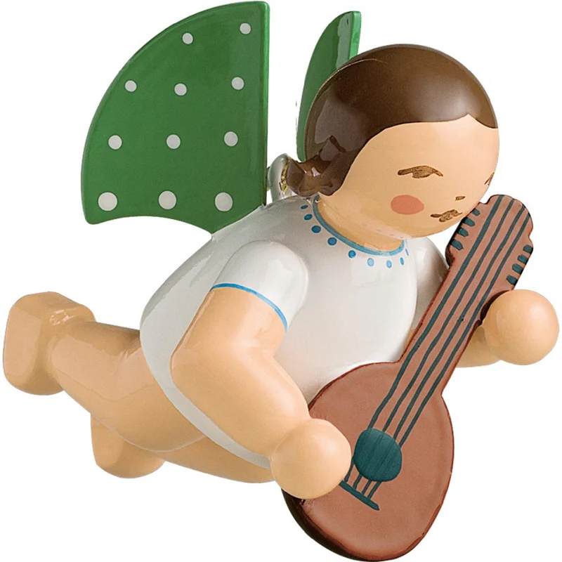 Wendt & Kühn Engel mit Mandoline, schwebend