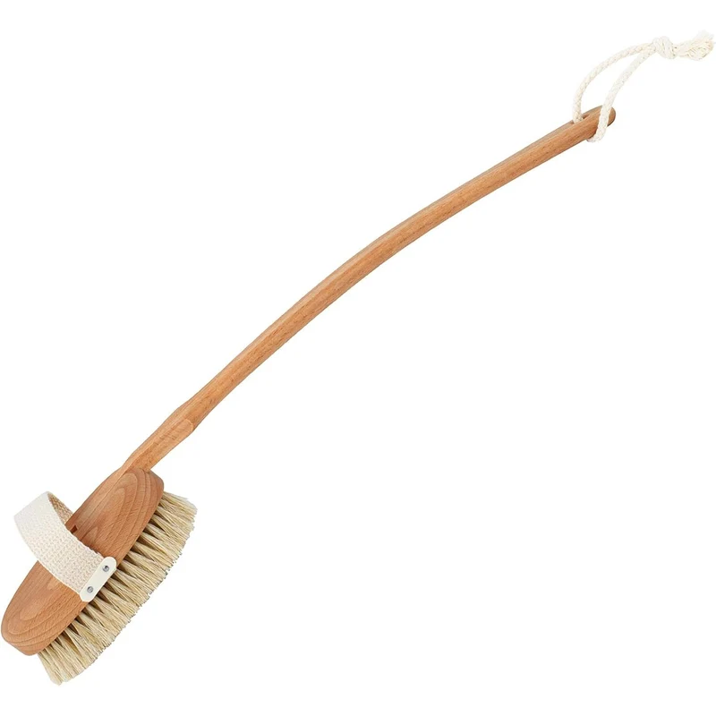 Redecker Badebürste, Rosshaar/Fibre, geöltes Buchenholz