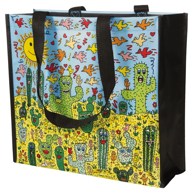Goebel James Rizzi - "Desert Life" Einkaufstasche