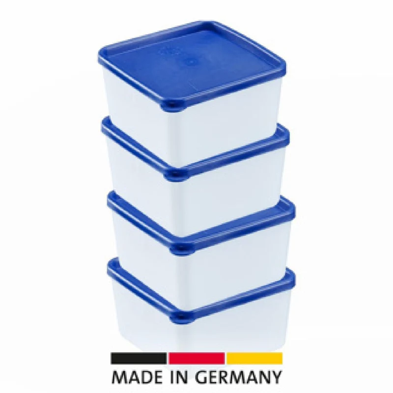 4 Gefrierdosen »Trio«, 0,5 l