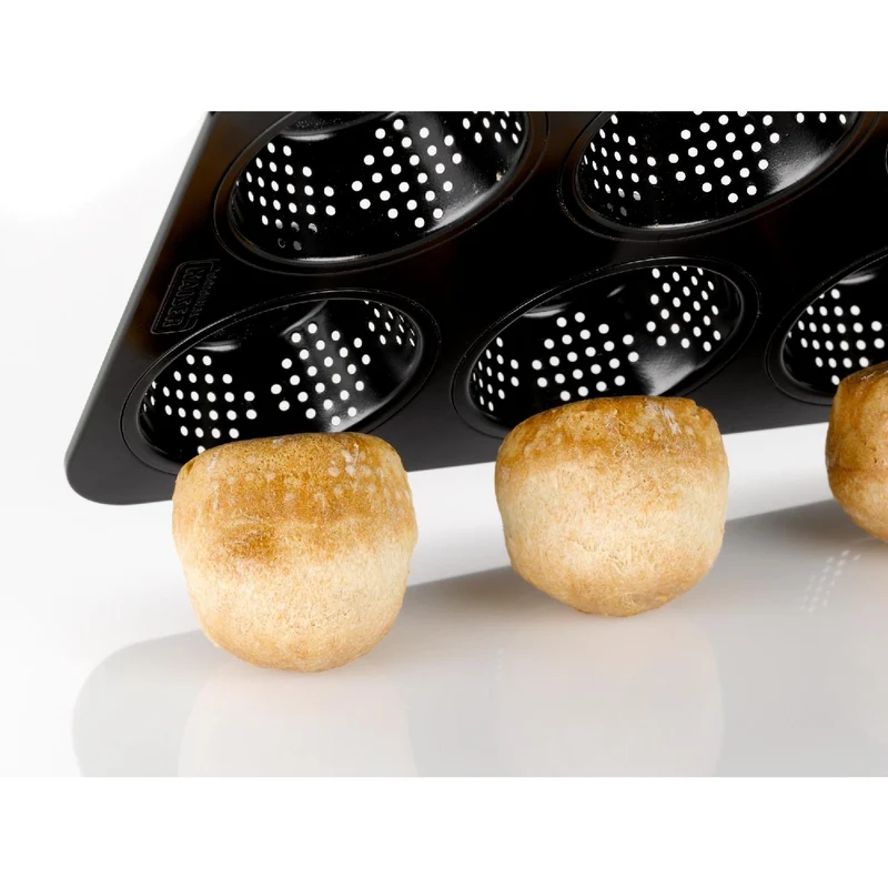 Kaiser Brötchenform Inspiration perforiert für 6 Brötchen
