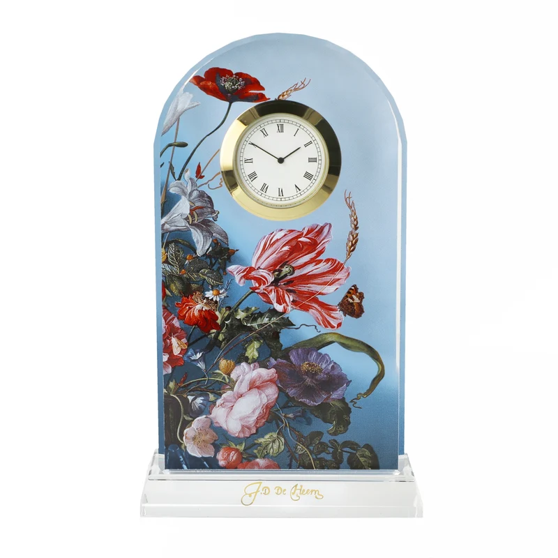 Goebel De Heem - Sommerblumen Tischuhr