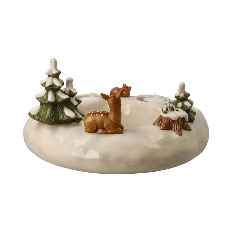 Goebel Winterwald Adventskranz