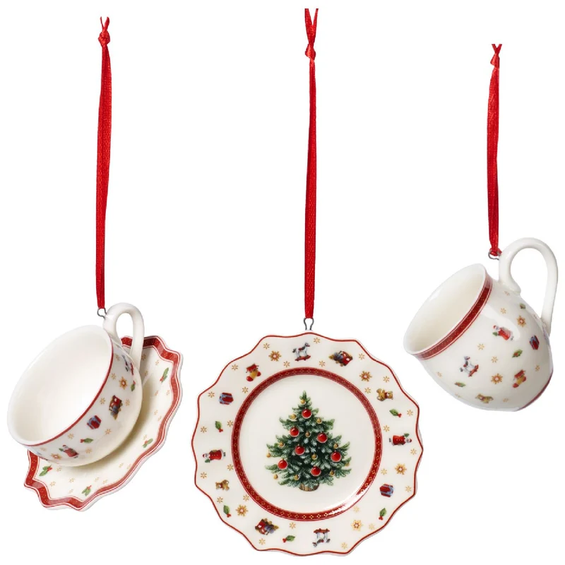 Villeroy & Boch Toy's Delight Decoration Ornamente Geschirrset 3tlg.