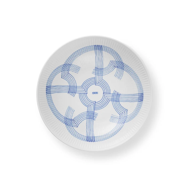 Royal Copenhagen Flache Schüssel, 21,5 cm