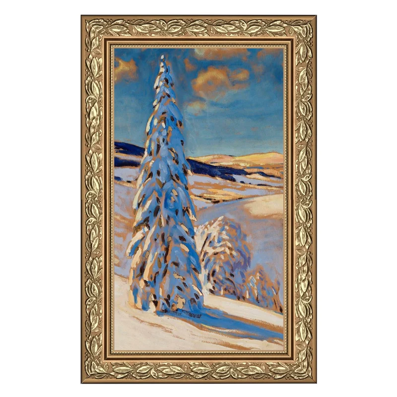 Goebel Winterlandschaft Wandbild