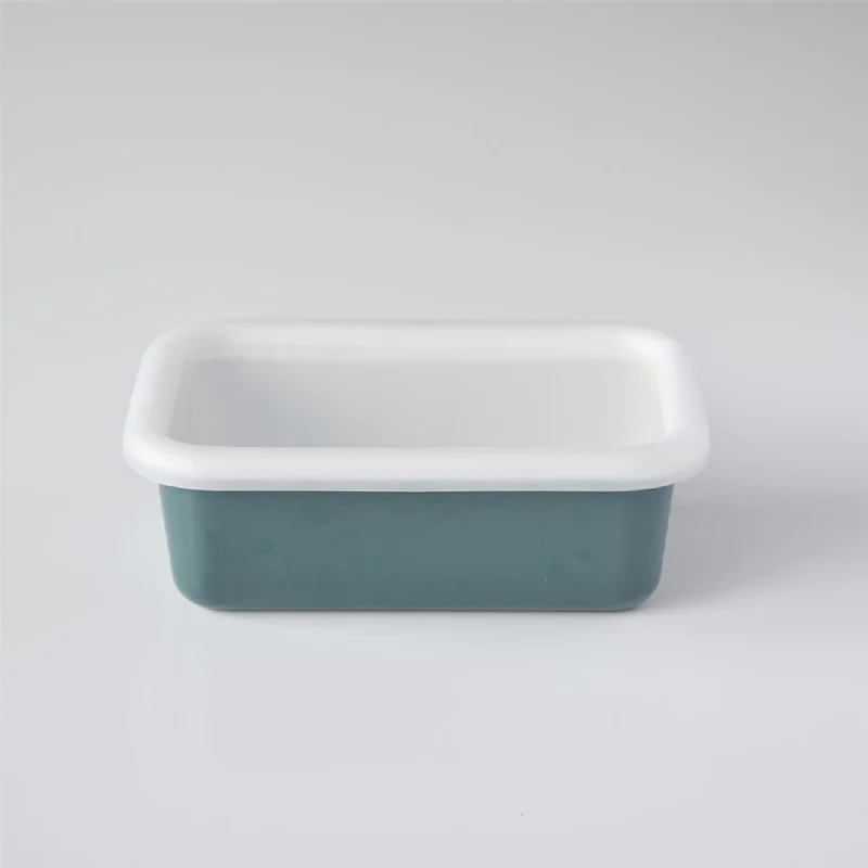 HONEYWARE Color-Emailledose, Smaragd Blau, S, 0,42L