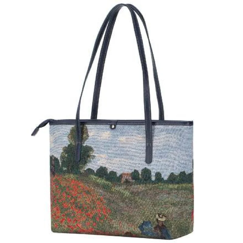 Goebel Claude Monet - Mohnfeld Schultertasche