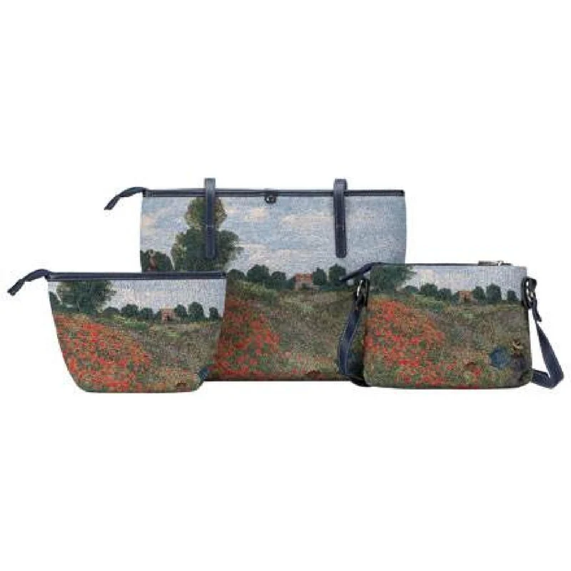 Goebel Claude Monet - Mohnfeld Schultertasche